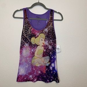 Disney tinkerbell Razorback tank top